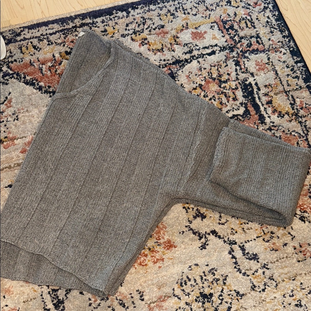 La Hearts Gray Knit Sweater